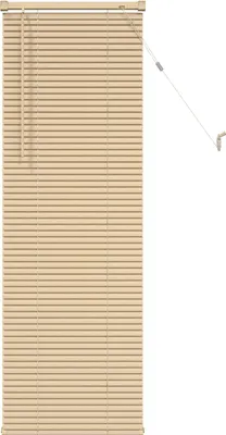 Produktbild von vidaXL Jalousie Hellbraun mit Muster 150 x 60 cm 25 mm PVC