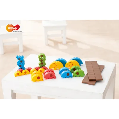 Produktbild von Eduplay Jumbo Circus Lernspiel Balance-Spielzeug mehrfarbig