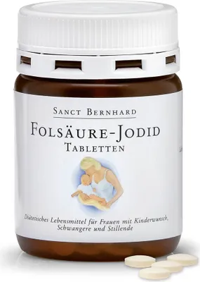Produktbild von Sanct Bernhard Folsäure-Jodid - 240 Tabletten