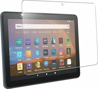 Produktbild von Amazon Fire HD 8 Plus (2020) Tablet Displayschutzfolie 9H Verbundglas Panzer Schutz Glas Tempered Glas