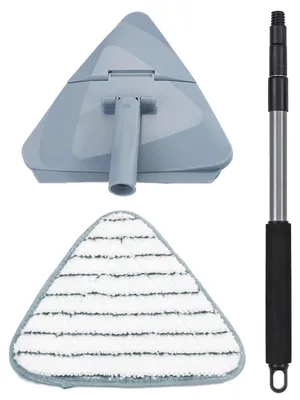 Produktbild von Maximex Mod. Triangel-Wischer mit Teleskopstiel, 360° Duo-Knickgelenk