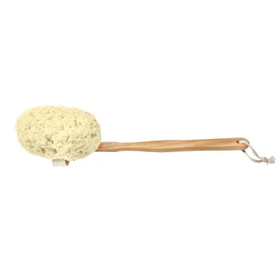 Obrázek produktu pro Kvalitní koupací houba s elegantní dřevěnou rukojetí, délka 45 cm - Model Donegal 6036