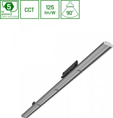 Productafbeelding van OPTIBAR LED-schijnwerper voor stroomrails, 3-fasen, 12-42W, 90°, kleurtemperatuur instelbaar, zwart