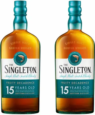 Produktbild von Singleton Of Dufftown 15 Years / Jahre, 2er, Malt, Whisky, Scotch, Alkohol, Alkoholgetränk, Flasche, 40%, 700 ml, 736611
