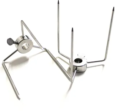 Produktbild von Edelstahl Grillclip für BBQ-Spieß, 2-teilig, rostfrei