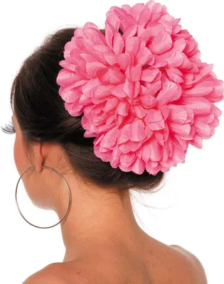 Produktbild von Blumen Büschel Haarklammer Rosa