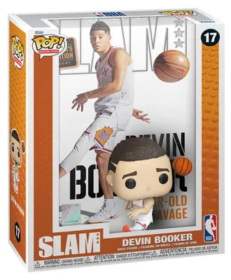 Produktbild von Funko POP! Cover NBA Slam Devin Booker Vinyl-Figur mit Cover