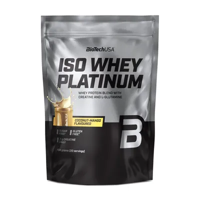 BioTech Usa Iso Whey Platinum 454g 