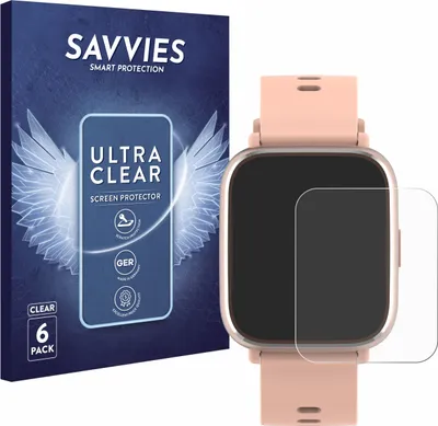 Produktbild von 6x Für Denver SW-161 Schutzfolie Savvies Displayschutz Display Schutz Folie Klar Transparent