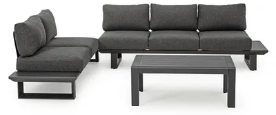 Produktbild von Bizzotto Konnor Ecksitzgruppe Aluminium/Polyester