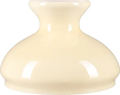 Produktbild von Petroleumglas Lampenglas Ersatzglas Ø185mm Leuchtenglas Opalglas  Beige