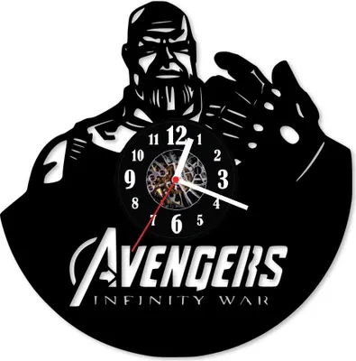 Zdjęcie produktu dla Zegar ścienny z płyty winylowej Avengers 133.13