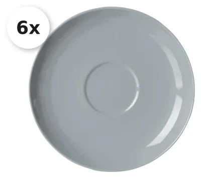 Produktbild von Untertasse 15cm 6er Set Suomi grau-blau