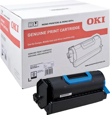 Image de OKI noir - original - cartouche de toner - pour MB770dfnfax