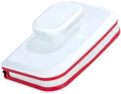 Zdjęcie produktu dla Dwustronny ściereczka do czyszczenia okien – prostokątna dwustronna ściereczka do okien z magnesem I Magnetyczne czyszczenie okien I Zestaw szczotek do mycia, magnetyczna ściereczka do okien I Akcesoria do czyszczenia wysokich okien