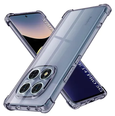Zdjęcie produktu dla Techsuit Etui na Xiaomi Redmi Note 14 Pro 5G Poco X7 - dymno-czarne
