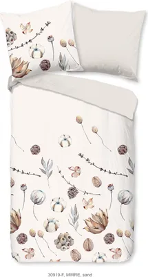 Produktbild von Duvet cover Good Morning 135x200 + 1* 80x80 cm - dry flowers