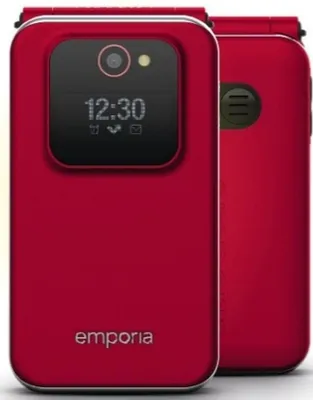 Produktbild von Emporia emporiaJOY (V228), LTE/4G, (V3), Großtastenklapphandy, red