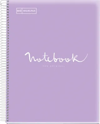 Zdjęcie produktu dla MIQUELRIUS MR46079 MIQUELRIUS Collegeblock "Notatnik EMOTIONS", DIN A4, lawendowy