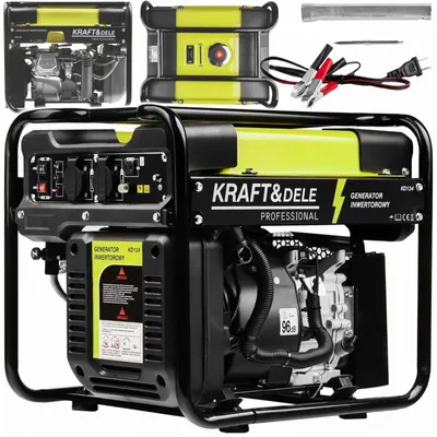 Produktbild von Inverter Generator 5200W 230V 12V Kupfer AVR Generator