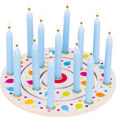 Obrázok produktu pre Goki Birthday wreath Balloons, Viacfarebný, Kolo, Drevo, Narodeniny, 209 mm, 209 mm