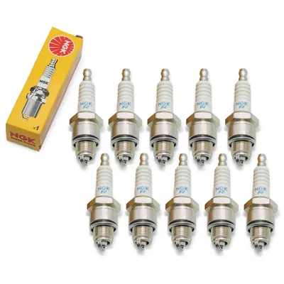 Produktbild von Zündkerzen Set NGK 10x BPR7HS Zündkerze entstört, 12,7mm Kurzgewinde Ø 14,0mm Hex 20,8mm, Elektrodenabstand 0,75mm, Wärmewert 7, 5541 / 6422 / 6873