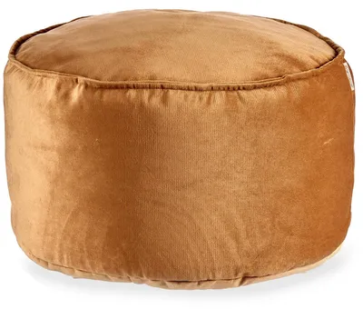 Produktbild von Gepolsterter Hocker aus Samt, Ø 60 cm