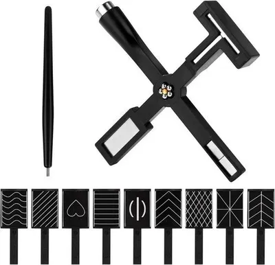 Obrázok produktu pre Sada magnetov na nechty, 11-dielna, s magnetickými tyčinkami 5 v 1