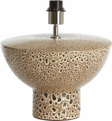 Immagine prodotto di Light & Living - lampada da tavolo - Yasur - marrone - Vetroceramica - apparecchio singolo - E27 - 7514512