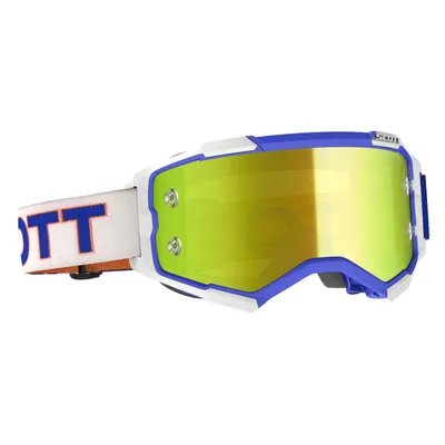 Produktbild von Scott Motocross Brille Fury , weiß blau