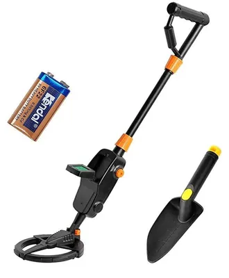 Obrázok produktu pre Detektor kovov – Detektor zlata – Vodotesný – Nabíjateľný – Hĺbka detekcie 5–10 cm – Dĺžka 70 cm – Batéria v balení
