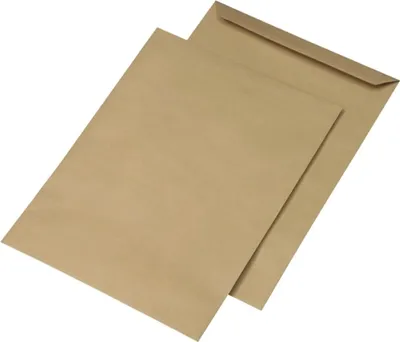 Imagen del producto de mayer-network 30005473: Bolsas de envío recicladas, sin ventana, con revestimiento de goma, 130 g/m², color marrón, 250 unidades