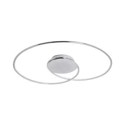 Produktbild von Lindby LED-Deckenlampe Joline, Ø 74 cm, chromfarben, Metall