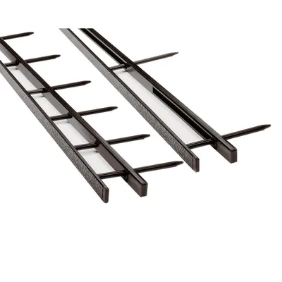 Produktbild von GBC SureBind Bindestrips A4, schwarz, 25mm (100), Schwarz, 250 Blätter, Acrylnitril-Butadien-Styrol (ABS), A4, 25 mm, 297 mm