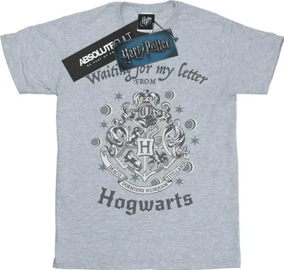 Produktbild von Harry Potter - "Waiting For My Letter" T-Shirt für Damen BI1332 (S) (Grau)