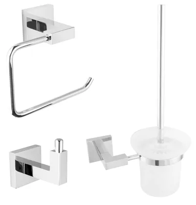 Produktbild von PaulGurkes Set WC Bürste Haken Wc Papierhalter