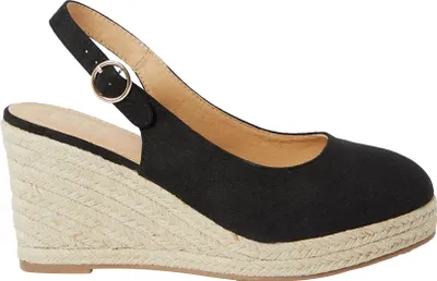 Produktbild von Dorothy Perkins - Damen Keilabsatz "Riya" DP1814 (38 EU) (Natürliches Schwarz)