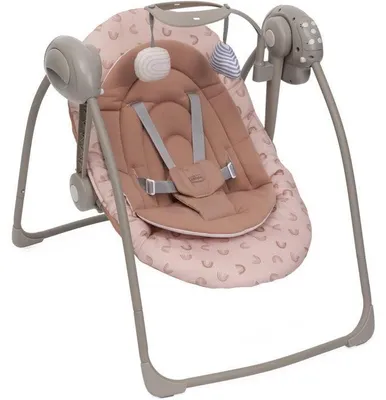 Immagine prodotto di Altalena per neonati - Tessuto - Swing & Play - Comfort - CHICCO - Terracotta