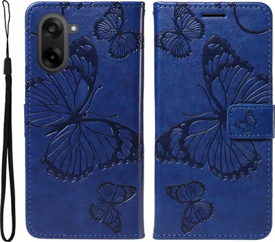 Produktbild von OnePlus Nord CE5 Hülle - Coverup Schmetterlinge Klapphülle - Blau
