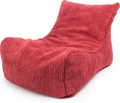 Obrázek produktu pro Ecopuf Fuzzy, Křeslo Chaise Longue, Sedací Vak sedací vak 60x80, Červená Sz94