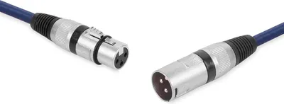 Zdjęcie produktu dla KABEL PRZEDŁUŻAJĄCY XLR 3-POLOWY WTYK - XLR 3-POLOWA GNIAZDO VITALCO KABEL PRZEDŁUŻAJĄCY XLR 3-POLOWY WTYK - XLR 3-POLOWA GNIAZDO VITALCO 1,0 m (MK06-