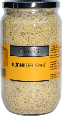 Produktbild von Franz. Senf, weiß, körnig, 755 ml
