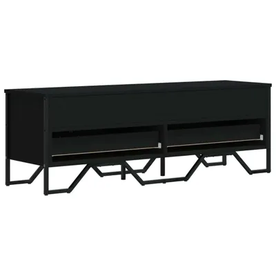 Obrázok produktu pre vidaXL TV skrinka čierna 122x34x41 cm materiál na báze dreva