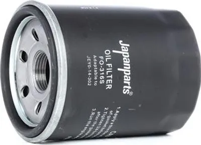 Produktbild von Ölfilter JAPANPARTS FO-316S Anschraubfilter für MITSUBISHI COLT VI (Z3A, Z2A) für NISSAN MICRA III (K12) für HYUNDAI i10 (PA)