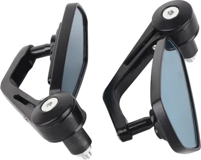 Obrázok produktu pre 2 ks motocyklové spätné zrkadlo Clear Wide View hliníkové zrkadlo na riadidlá pre motocykel