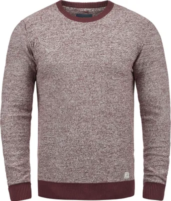 Produktbild von BLEND BHNathan Herren Strickpullover Feinstrick Pullover mit Rundhals-Ausschnitt Rippbündchen 100% Baumwolle Regular fit