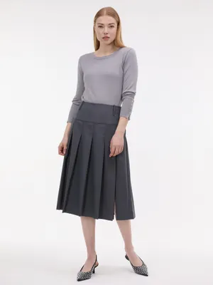 Produktbild von Orsay grauer Damen-Midirock 36