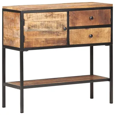 Produktbild von Sideboard 85x30x80 cm Raues Mangoholz
