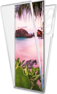 Produktbild von Klare 360 Grad Hülle für Samsung Galaxy S23 Ultra, Full-Cover Case, Transparent