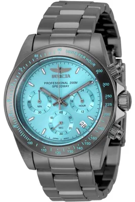 Produktbild von Invicta Speedway 50820 Herrenuhr - Quarzwerk - Edelstahl mit blauem Zifferblatt - 39 mm
